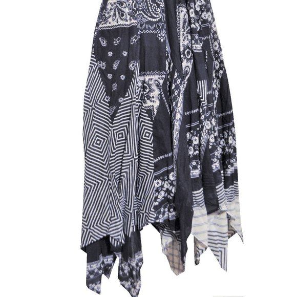~SOLD~ MCQUEEN Bandana Patchwork McQ Punk Dress - Picture 4 of 7